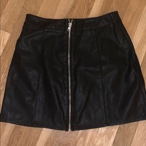 Forever 21 Skirts - Leather skirt NEVER WORN Forever 21 Skirts - Leather skirt NEVER WORN